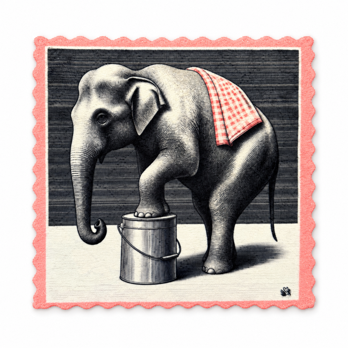 Emily's Putztuch – Elephant Balance