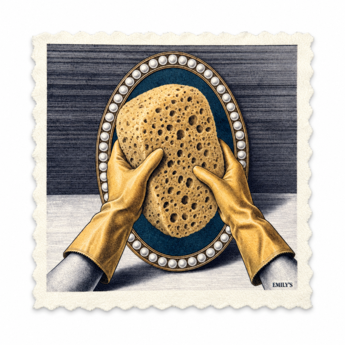 Emily's Putztuch – Golden Sponge