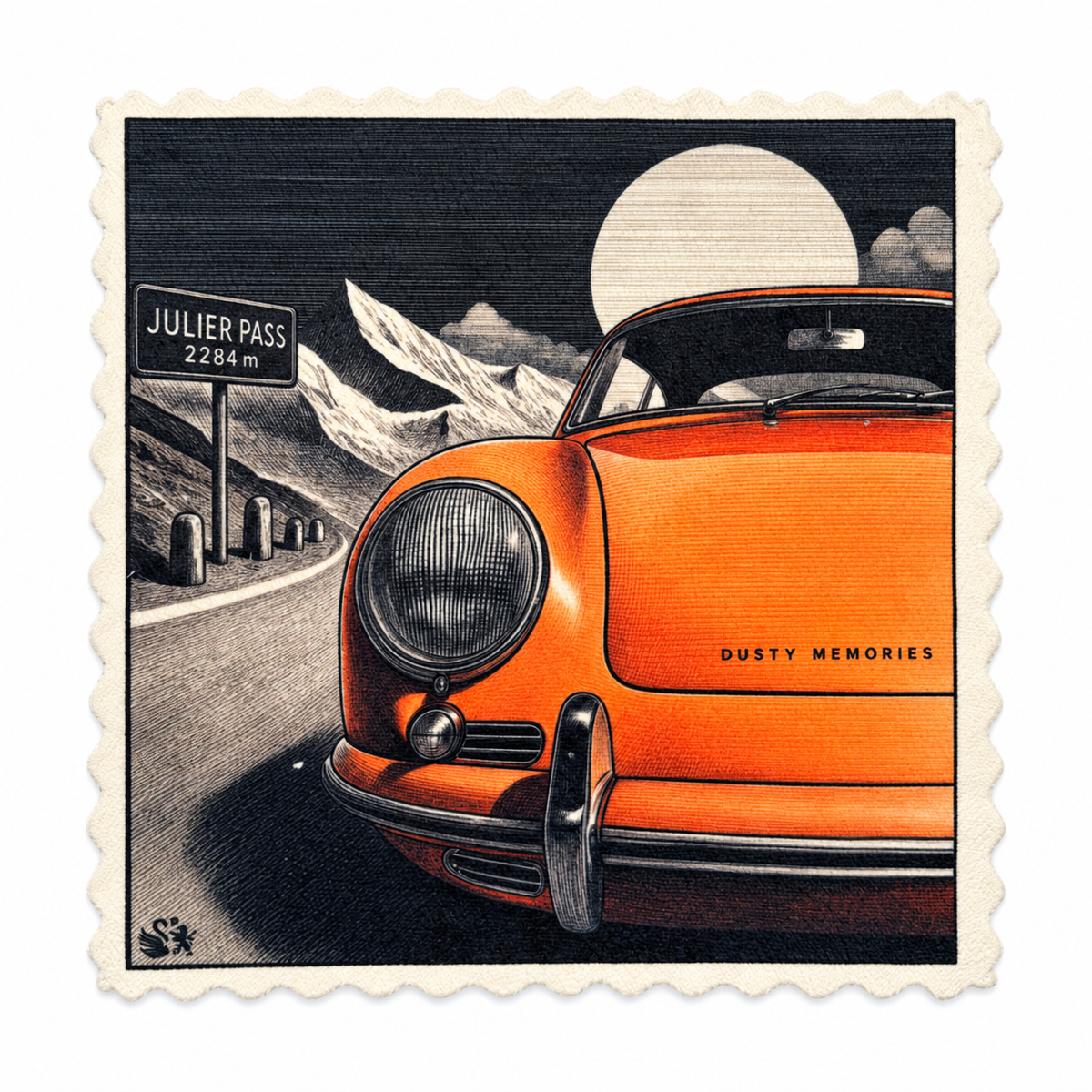 Emily's Putztuch – Julier Pass – Dusty Memories
