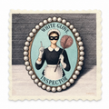 Emily's Putztuch White Glove Inspector auf weissem Hintergrund