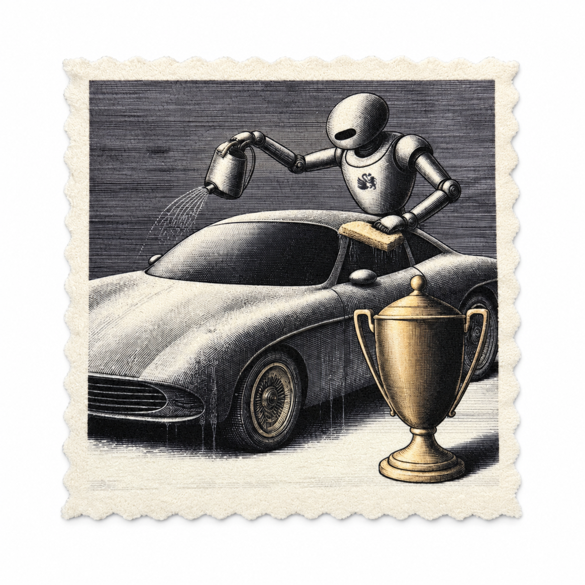 Emily's Putztuch – Robot Car Wash